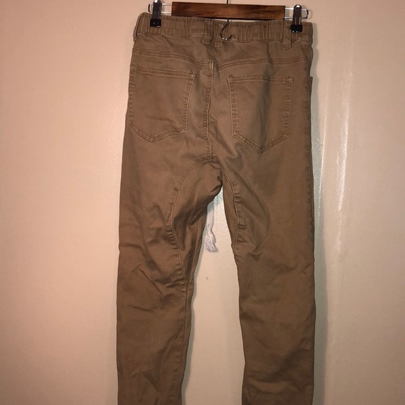khaki joggers - Picture 3 of 3
